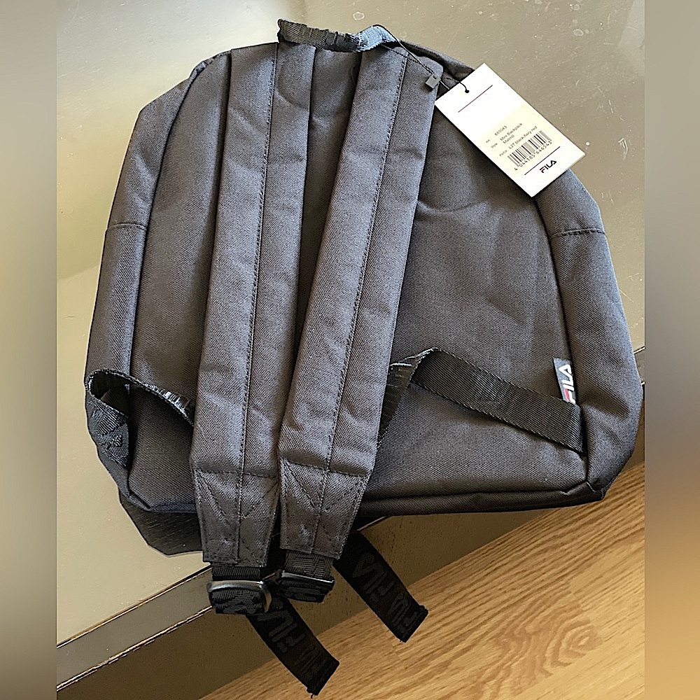 Mini Backpack — FILA, Black and Red - Picture 10 of 12